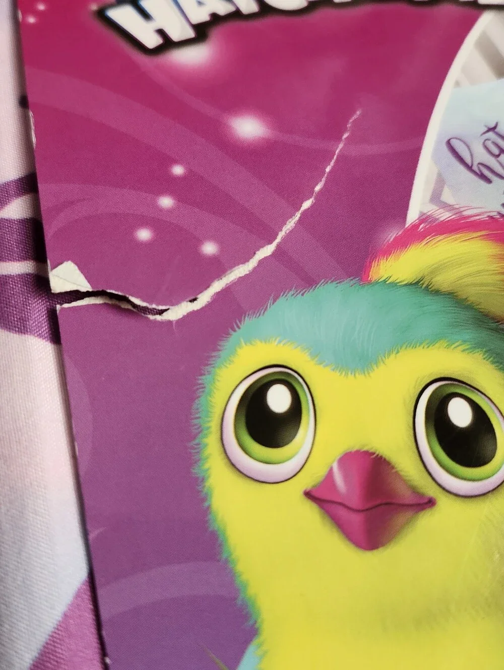 NEW Hatchimals Full Size Sheet Set w/ 1 Flat 1 Fitted Sheet 2 Pillowcases